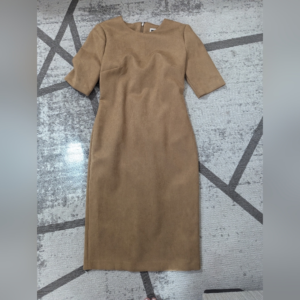 Anne Klein brown velvet dress, Brown, size 4